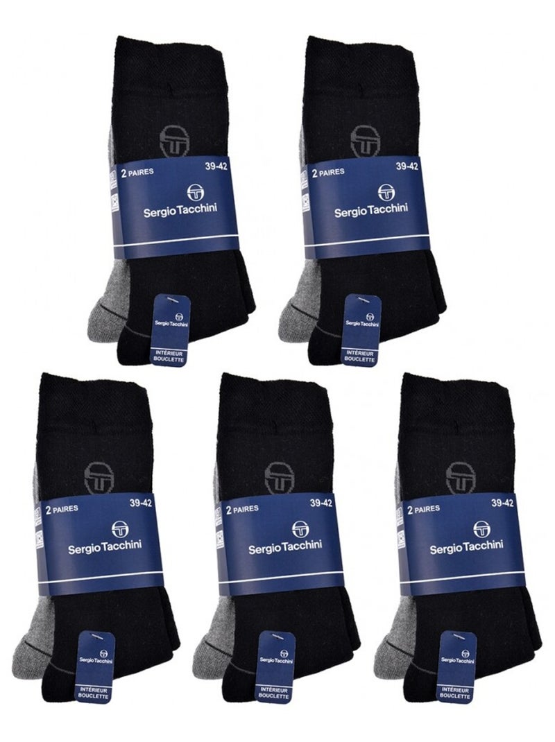 Calzini Uomo SERGIO TACCHINI - Confezione da 10 Multicolore - Kiabi