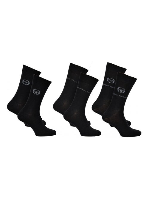 Calzini uomo Sergio Tacchini Sport, Urbano, Comfort in Cotone - Confezione da 3 - Kiabi Calzini uomo Sergio Tacchini Sport, Urbano, Comfort in Cotone - Confezione da 3 - Kiabi