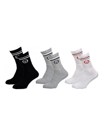 Calzini uomo Sergio Tacchini Tennis - Confezione da 6