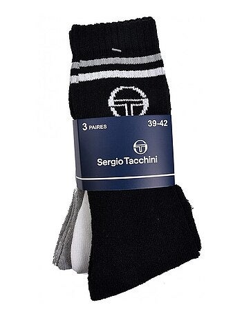 Calzini uomo Sergio Tacchini Tennis - Confezione da 6