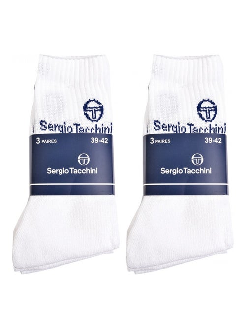 Calzini Uomo SERGIO TACCHINI Tennis - Confezione da 6 - Kiabi