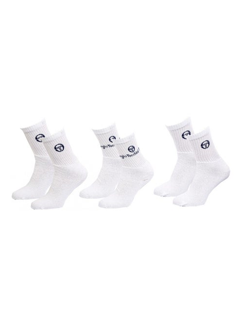 Calzini Uomo SERGIO TACCHINI Tennis - Confezione da 6 - Kiabi