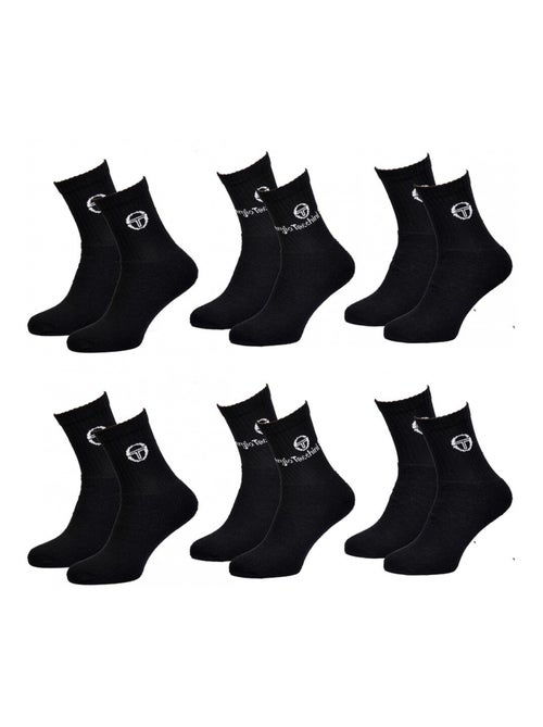 Calzini Uomo SERGIO TACCHINI Tennis - Confezione da 6 - Kiabi