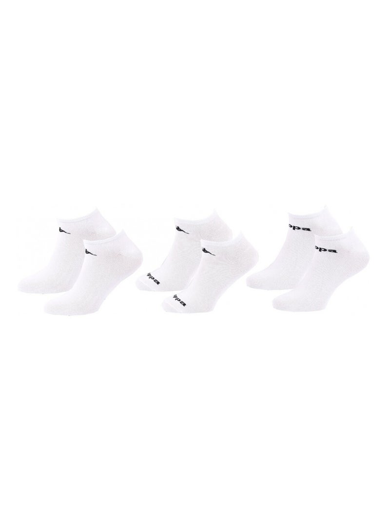 Calzini Uomo SNEAKER KAPPA - Confezione da 9 Bianco - Kiabi