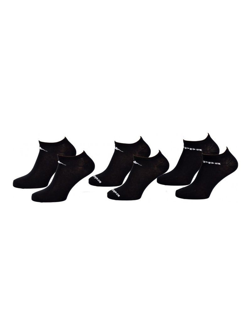 Calzini Uomo SNEAKER KAPPA - Confezione da 9 Nero - Kiabi