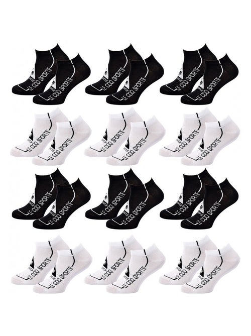 Calzini Uomo SNEAKER LE COQ SPORTIF - Confezione da 12 - Kiabi
