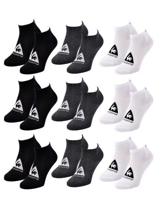 Calzini Uomo SNEAKER LE COQ SPORTIF - Confezione da 9 - Kiabi