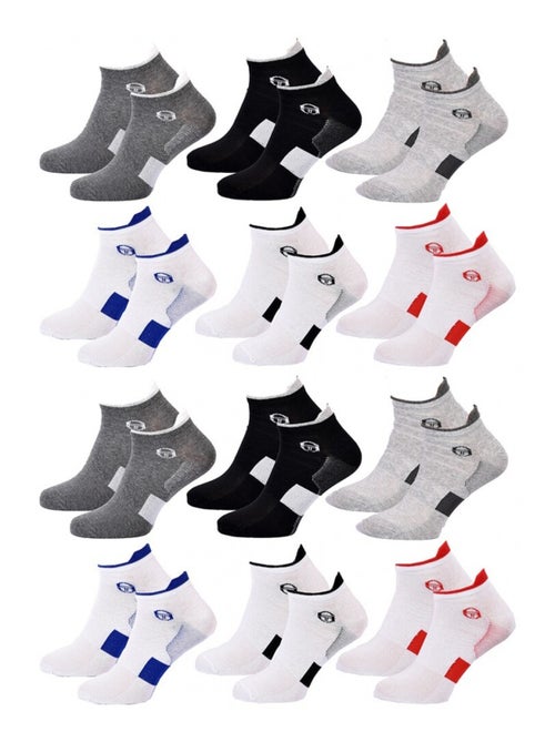 Calzini Uomo SNEAKER SERGIO TACCHINI - Confezione da 12 - Kiabi