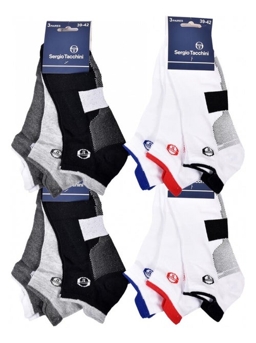 Calzini Uomo SNEAKER SERGIO TACCHINI - Confezione da 12 - Kiabi