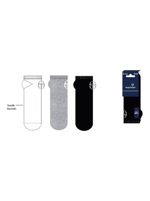 Calzini Uomo SNEAKER SERGIO TACCHINI - Confezione da 12 - Kiabi
