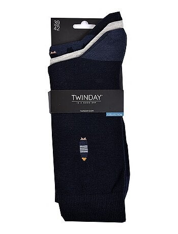 Calzini Uomo TWINDAY - Confezione da 6