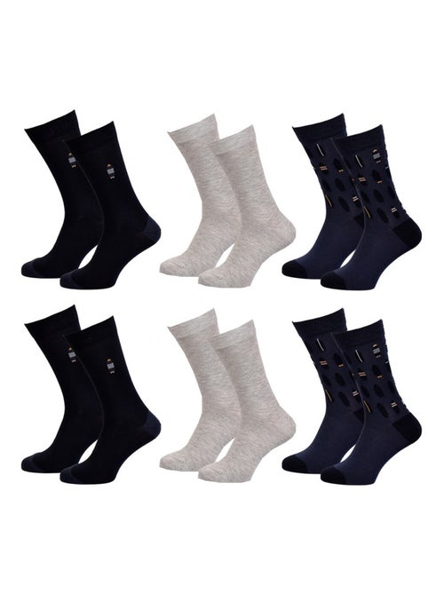 Calzini Uomo TWINDAY - Confezione da 6 - Kiabi