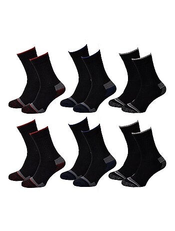 Calzini Uomo TWINDAY SPORT - Assortimento modelli foto secondo arrivi - Confezione da 6