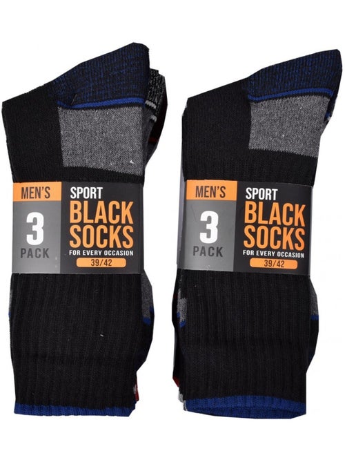 Calzini Uomo TWINDAY SPORT - Assortimento modelli foto secondo arrivi - Confezione da 6 - Kiabi