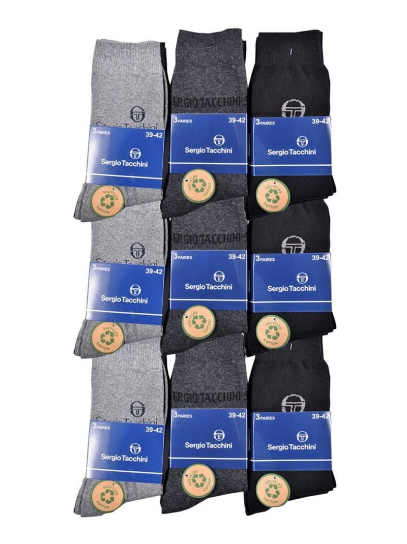 Calzini Uomo VILLE SERGIO TACCHINI - Confezione da 18 Multicolore - Kiabi