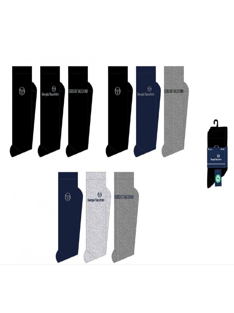 Calzini Uomo VILLE SERGIO TACCHINI - Confezione da 18 Multicolore - Kiabi