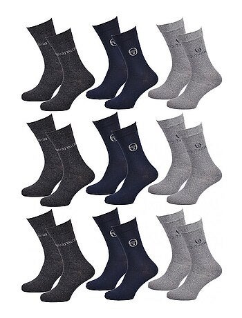 Calzini Uomo VILLE SERGIO TACCHINI - Confezione da 9