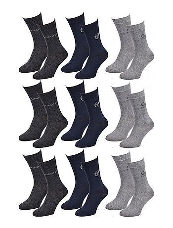 Calzini Uomo VILLE SERGIO TACCHINI - Confezione da 9