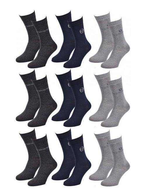 Calzini Uomo VILLE SERGIO TACCHINI - Confezione da 9 - Kiabi