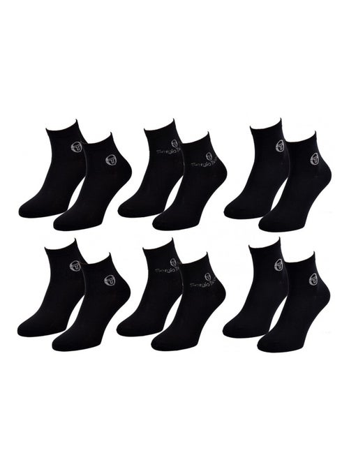 Calzini Uomo VILLE SERGIO TACCHINI Lotto di 6 QUARTER - Pack da 6 - Kiabi