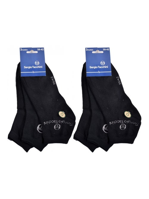 Calzini Uomo VILLE SERGIO TACCHINI Lotto di 6 QUARTER - Pack da 6 - Kiabi