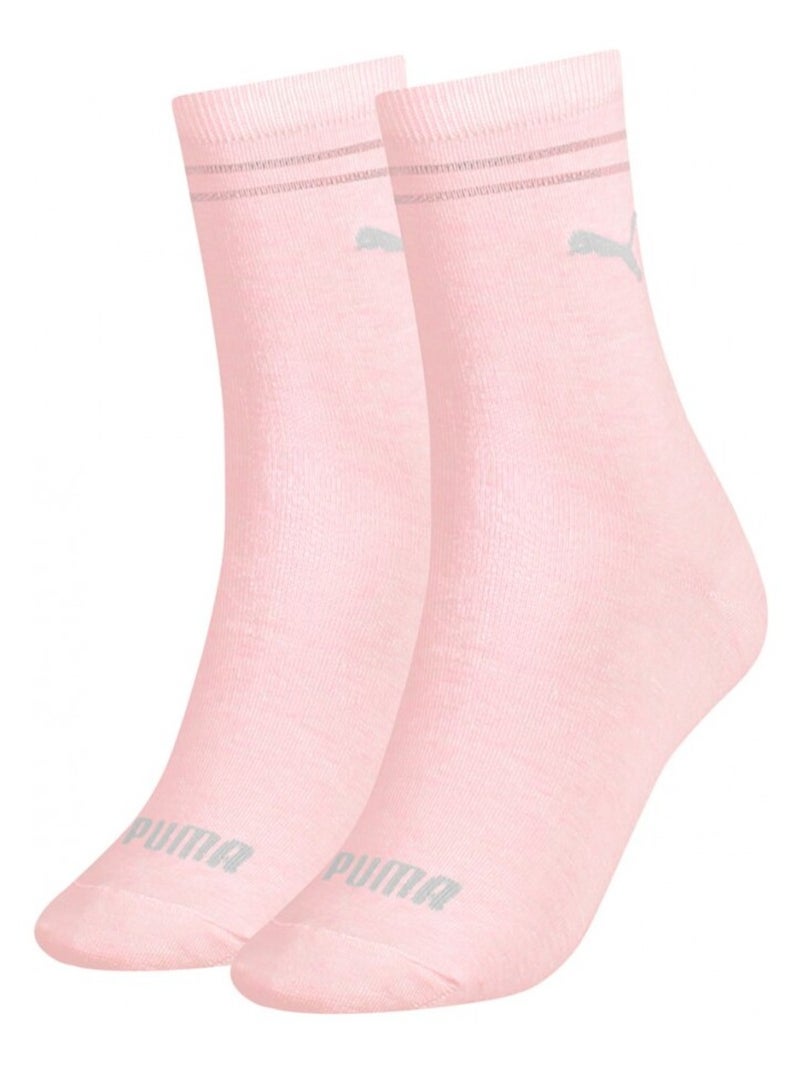 Calzini Urbani PUMA Socks CLASSIC - Confezione da 2 Rosa - Kiabi