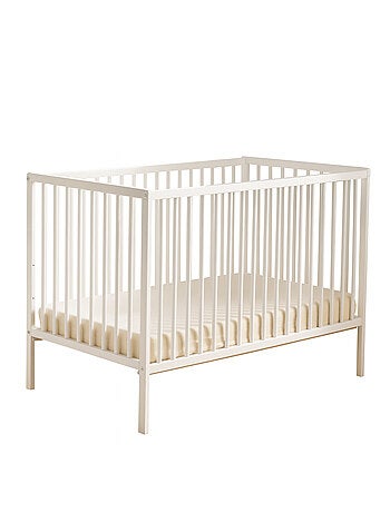 Camera completa per neonati Basic, lettino 120x60 con sponde, cassettiera fasciatoio a 3 - BABYPRICE