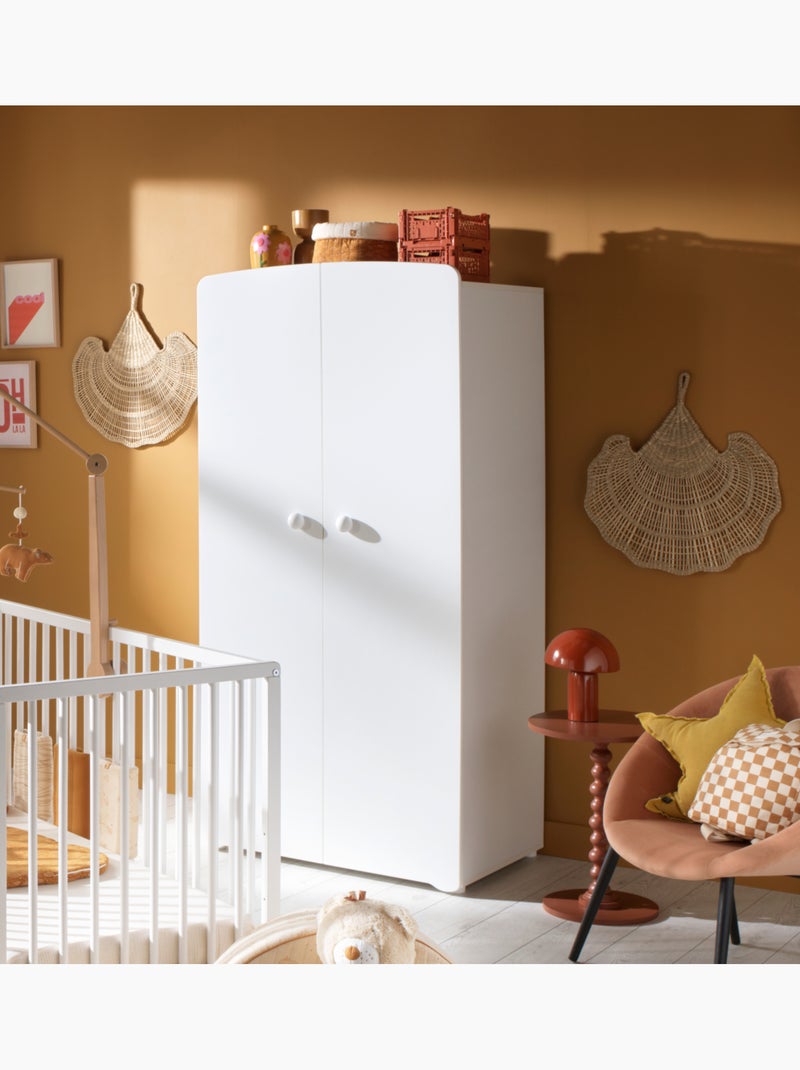 Camera completa per neonati Basic, lettino 120x60 con sponde, cassettiera fasciatoio a 3 - BABYPRICE Bianco - Kiabi
