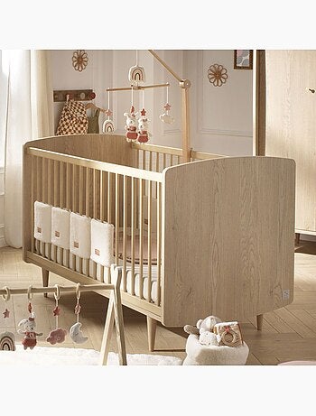 Camera per neonati "My Love" evolutiva, lettino 140x70 evolutivo e fasciatoio a 2 - SAUTHON