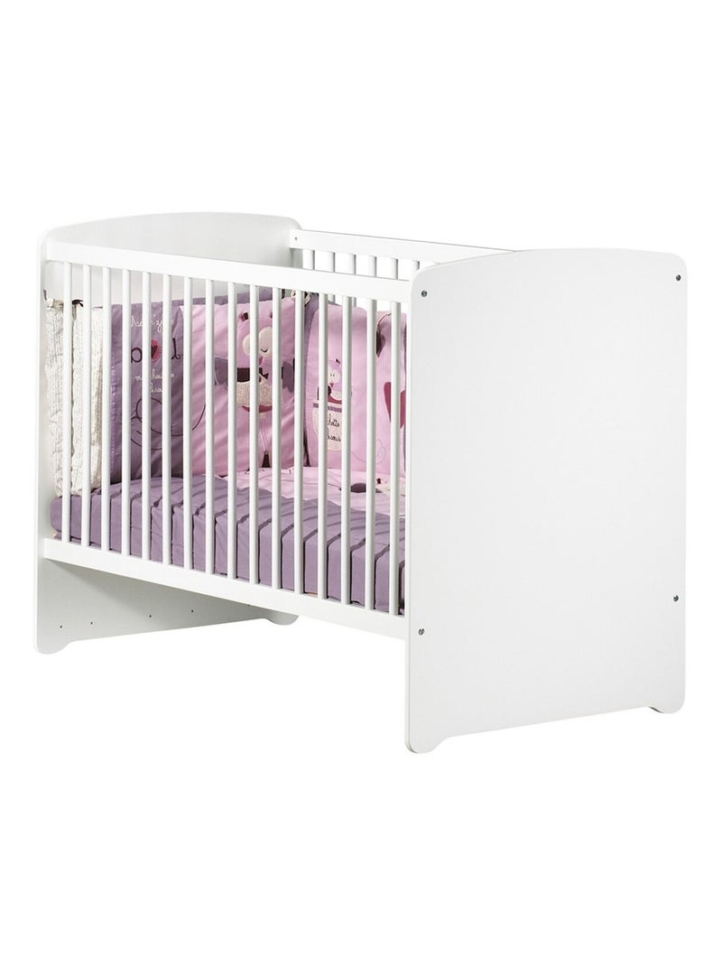 Cameretta completa con letto 120x60cm e - BABYPRICE Bianco - Kiabi