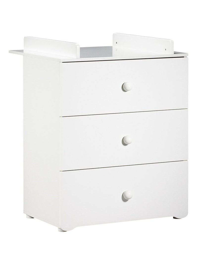 Cameretta completa con letto 120x60cm e - BABYPRICE Bianco - Kiabi