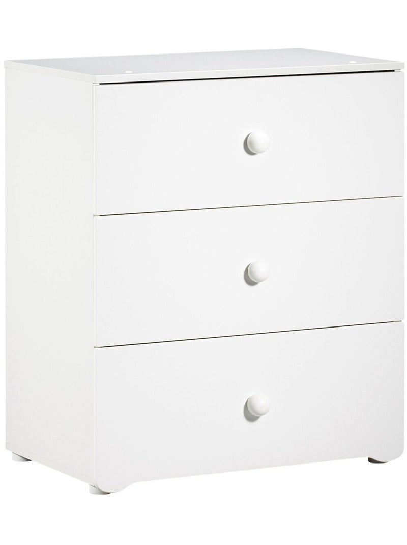 Cameretta completa con letto 120x60cm e - BABYPRICE Bianco - Kiabi