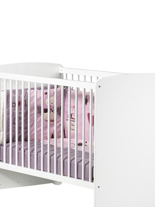 Cameretta completa di letto 120x60cm, cassettiera coprifasciatoio e armadio a 2 - BABYPRICE - Kiabi