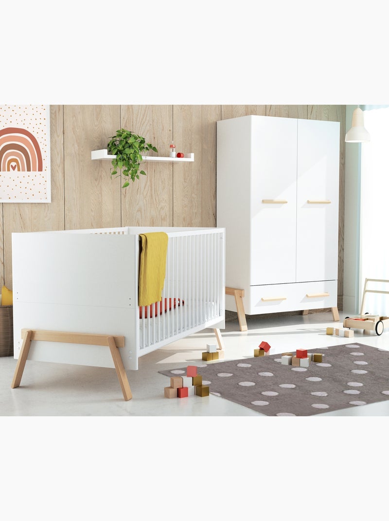 Cameretta completa evolutiva bambini canaille Beige/Bianco - Kiabi