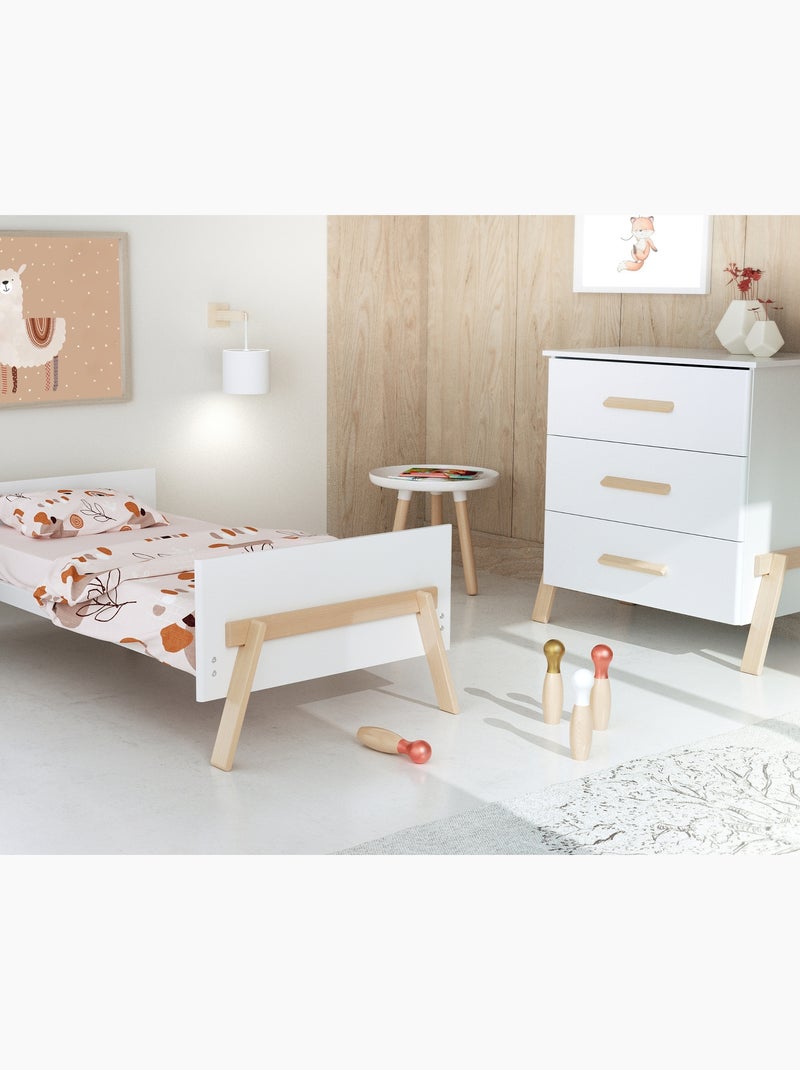 Cameretta completa evolutiva bambini canaille Beige/Bianco - Kiabi