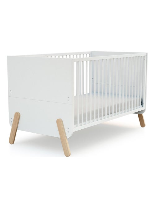 Cameretta completa evolutiva bambini lettino, fasciatoio e armadio PIRATE - Kiabi