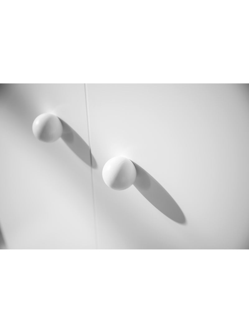 Cameretta completa per neonato con lettino 120x60 e cassettiera fasciatoio a tre - BABYPRICE Bianco - Kiabi
