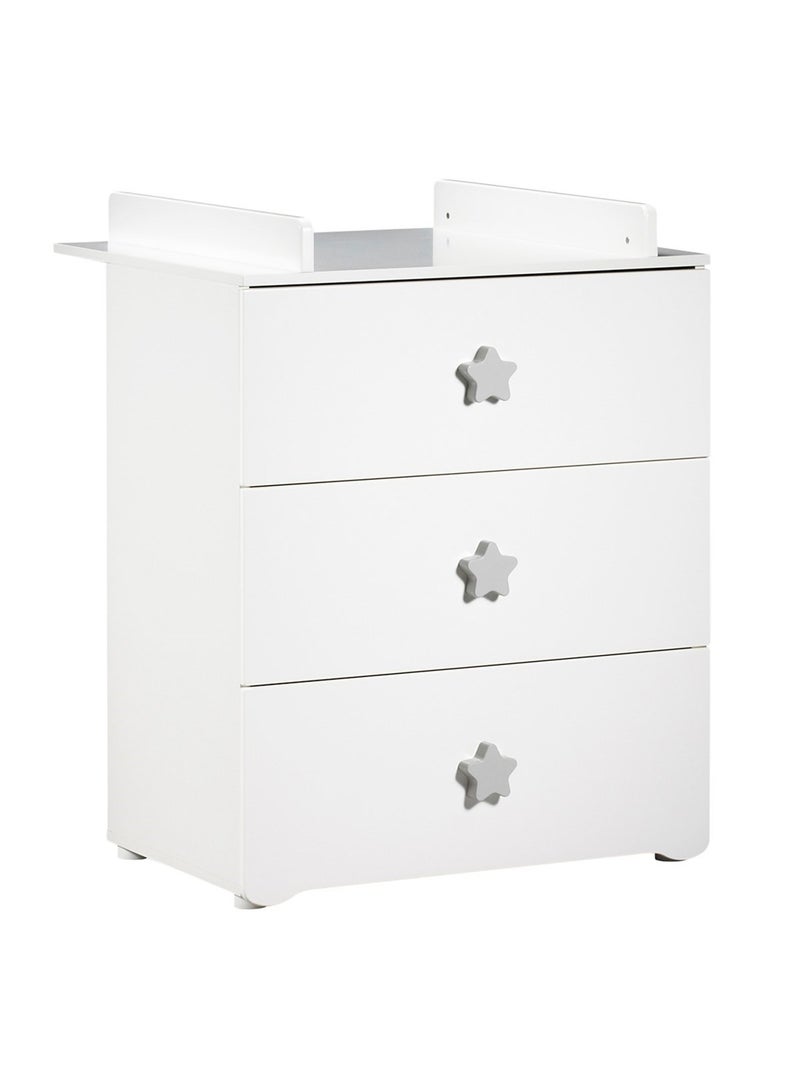 Cameretta completa per neonato con lettino 120x60 e cassettiera fasciatoio a tre - BABYPRICE Grigio - Kiabi