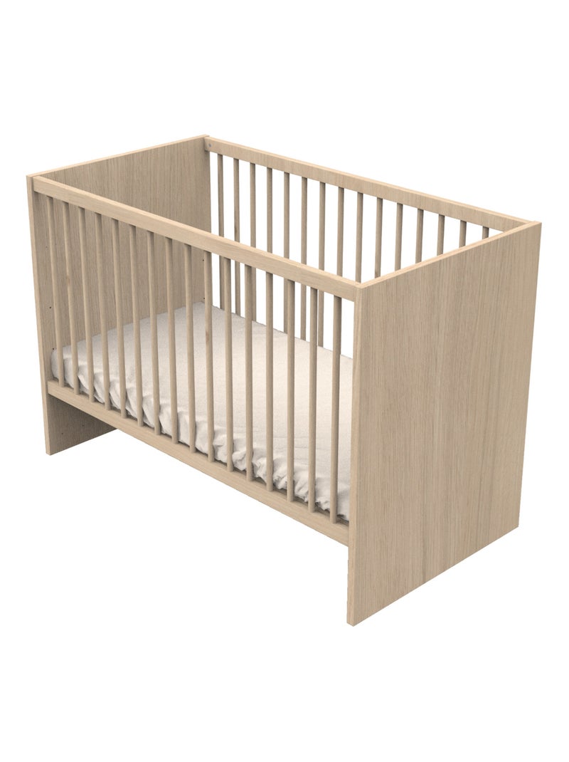 Cameretta completa Tokyo, letto 120x60cm e cassettiera Claustra - Chêne - SAUTHON Verde - Kiabi