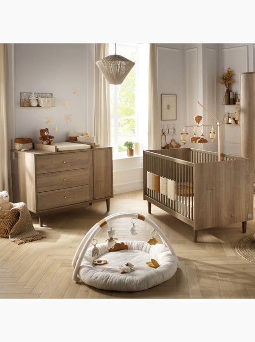Cameretta evolutiva Mokka, letto evolutivo 140x70 e cassettiera - Chêne - SAUTHON - Kiabi