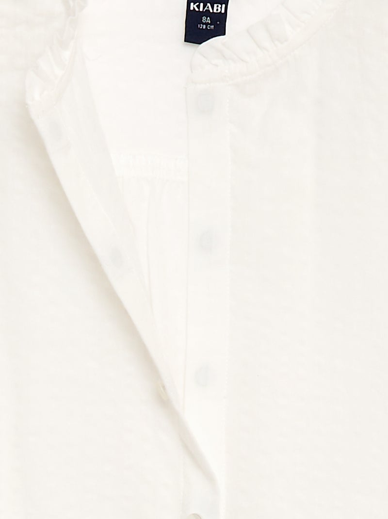 Camicetta - collezione facile da indossare Bianco - Kiabi