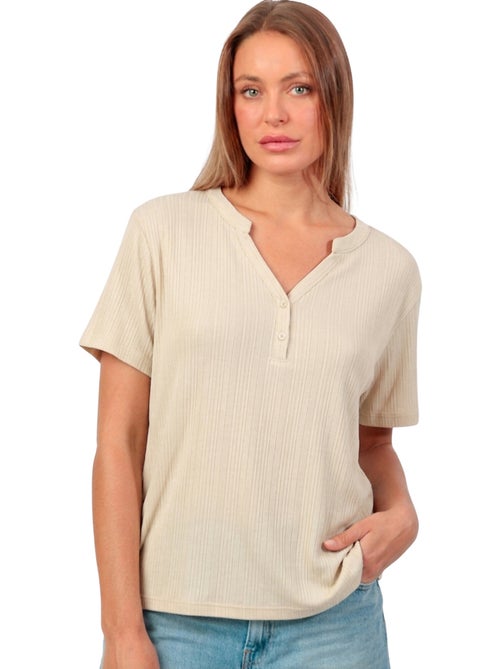 Camicetta a maniche corte da donna ADMAS - Kiabi Camicetta a maniche corte da donna ADMAS - Kiabi