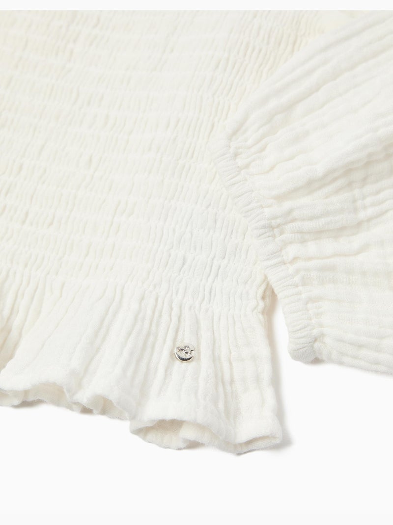 Camicetta a maniche lunghe, MO Fashion Bianco - Kiabi