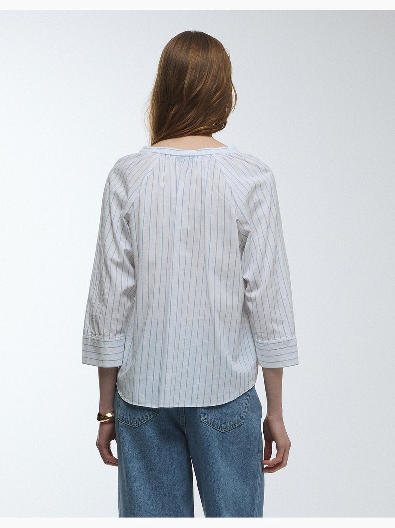 Camicetta a righe, MO Fashion Bianco - Kiabi
