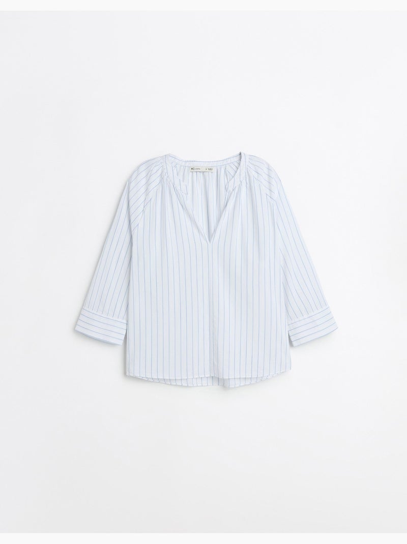 Camicetta a righe, MO Fashion Bianco - Kiabi