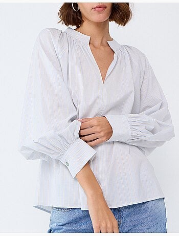 Camicetta a righe, mo fashion