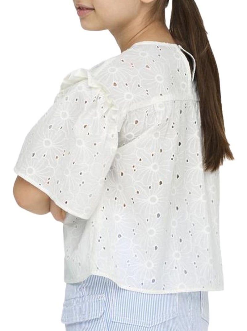 Camicetta bambina kids only Bianco - Kiabi