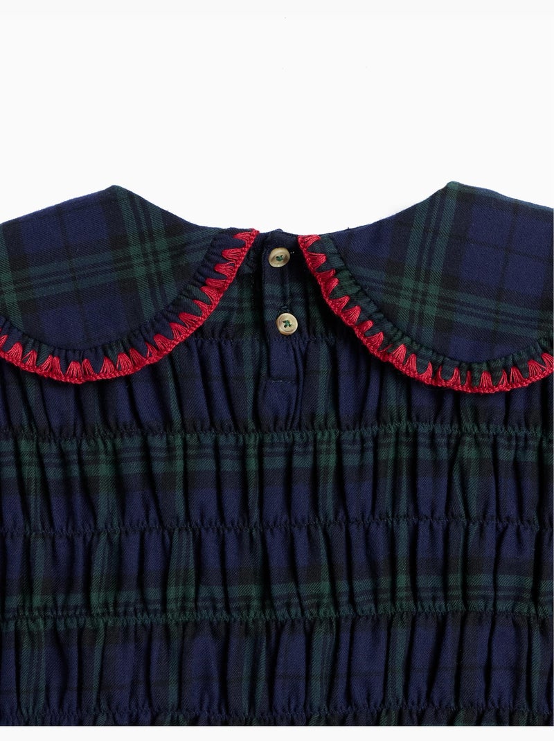 Camicetta con arricciature smock, mo fashion Verde - Kiabi