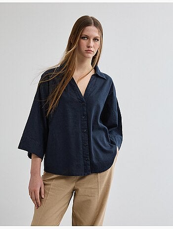 Camicetta con lino, MO Fashion