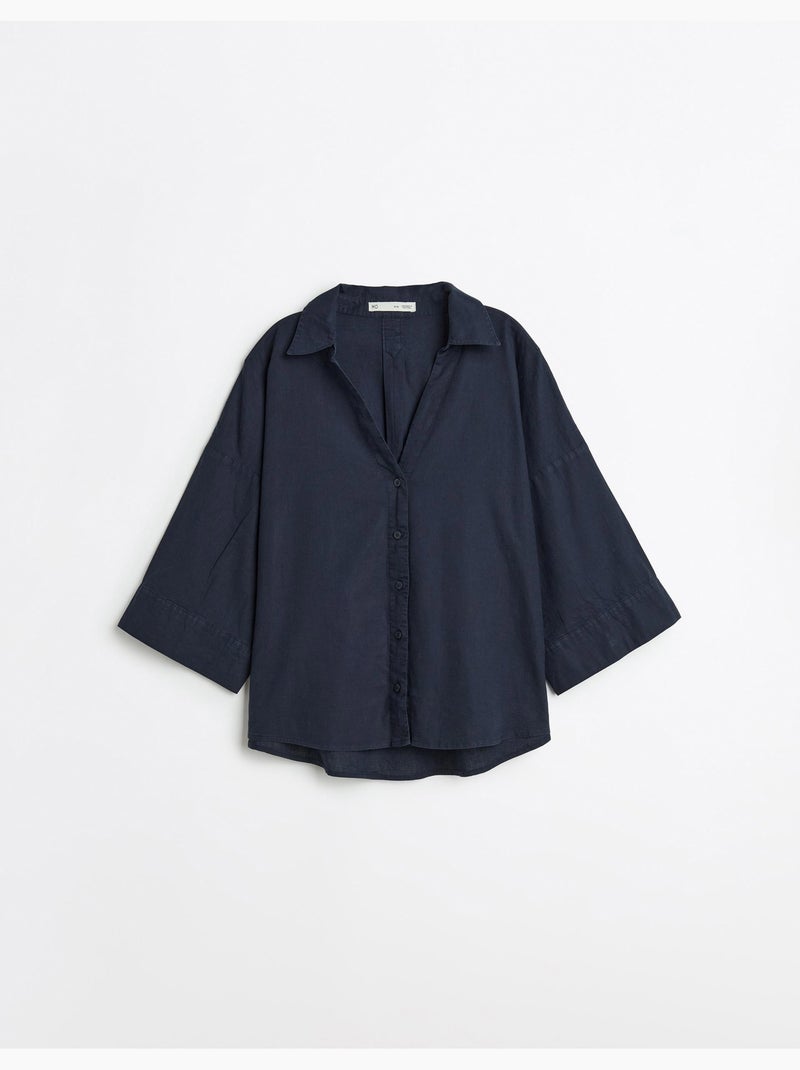 Camicetta con lino, MO Fashion Blu - Kiabi
